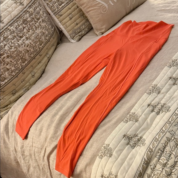 lululemon athletica Orange/Papaya Leggings - Picture 1 of 7